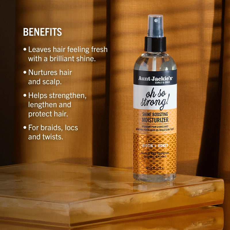 Aunt Jackie's Biotin + Honey Shine Boosting Moisturizer