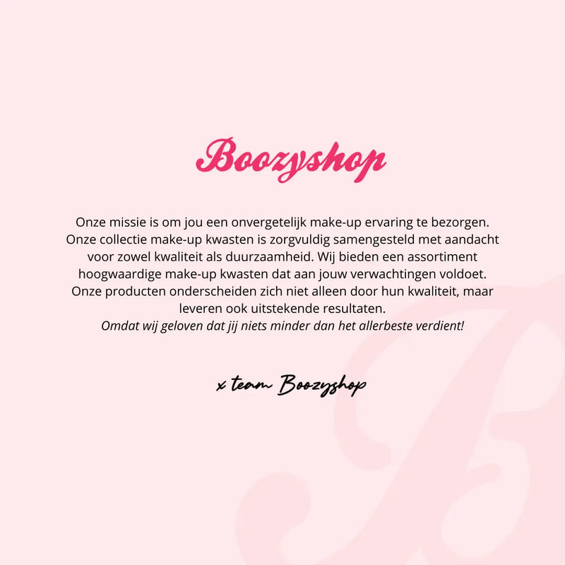 Boozyshop Pink & Rose Gold Angled Blending Brush