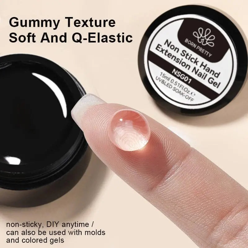 Born Pretty Pure Color & Glitter Non Stick Hand Extension Gel NEG28