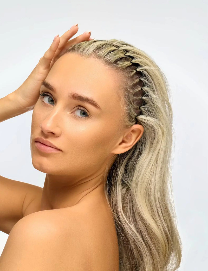Brushworks Flexi Zig Zag Headbands Set