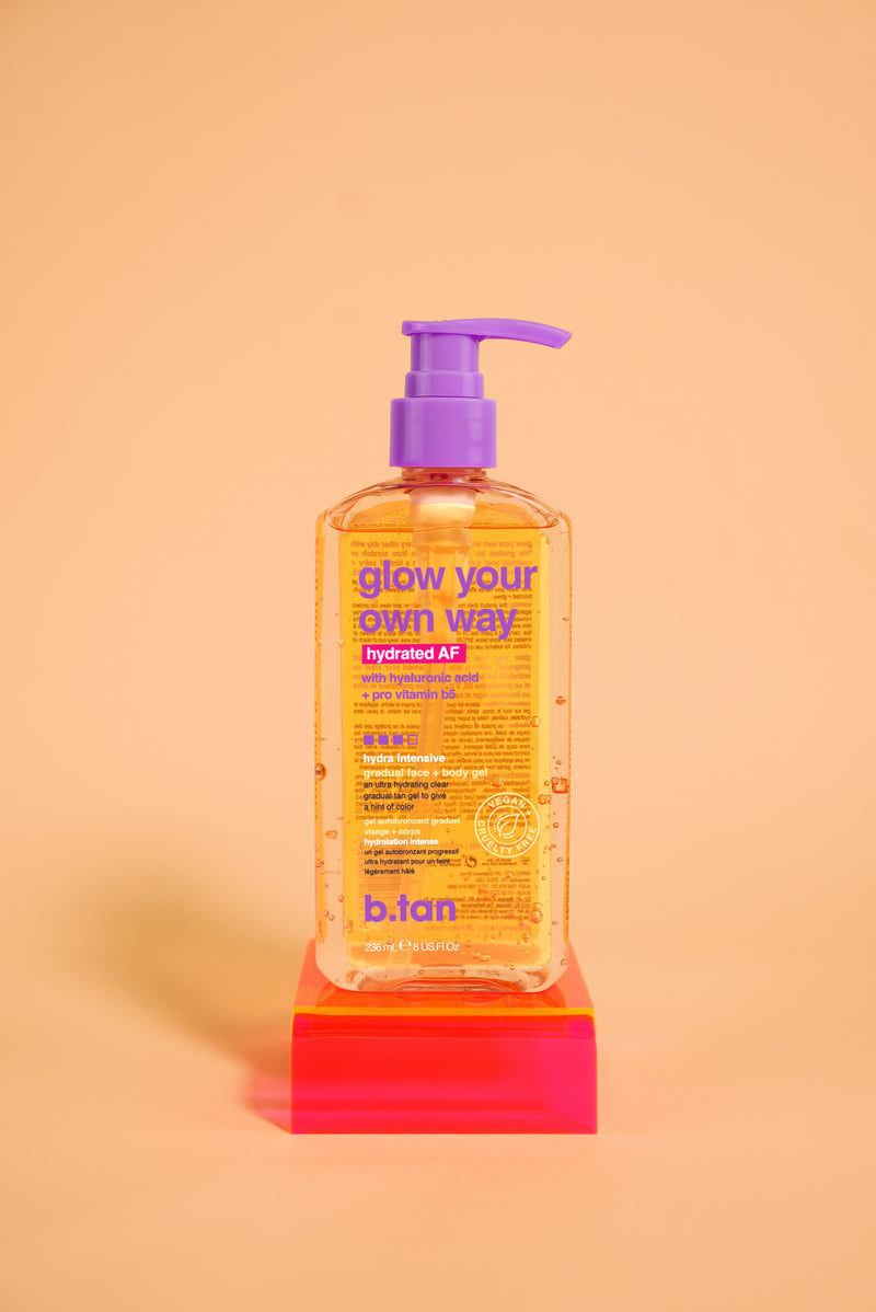B.tan Glow Your Own Way Hydrated AF Self Tan Gel