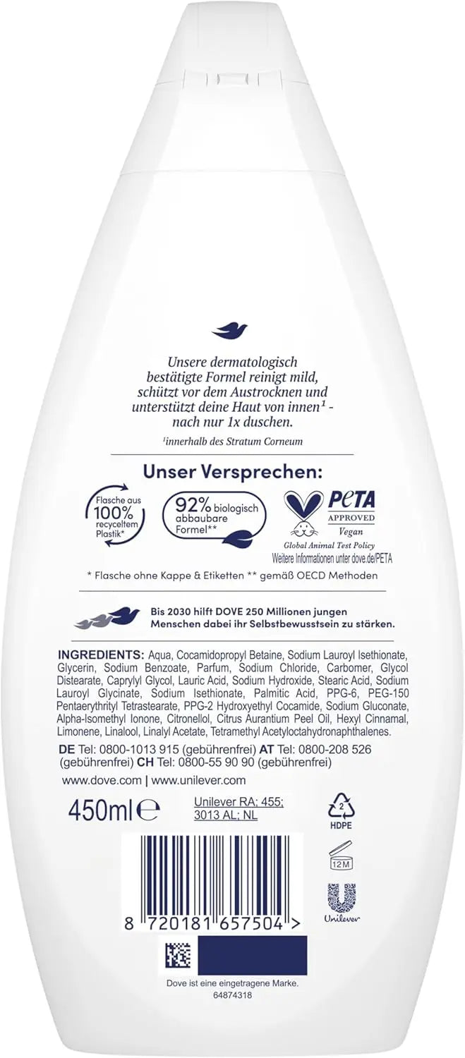 Dove Silky Velvet Shower Gel