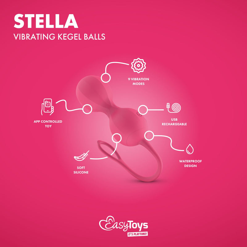 EasyToys EasyConnect Vibrerende Kegel Balletjes AppControlled