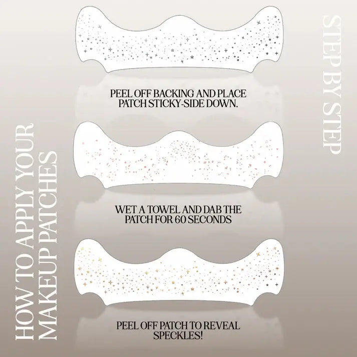Fazit Make Up Patches Gold Glitter Freckles