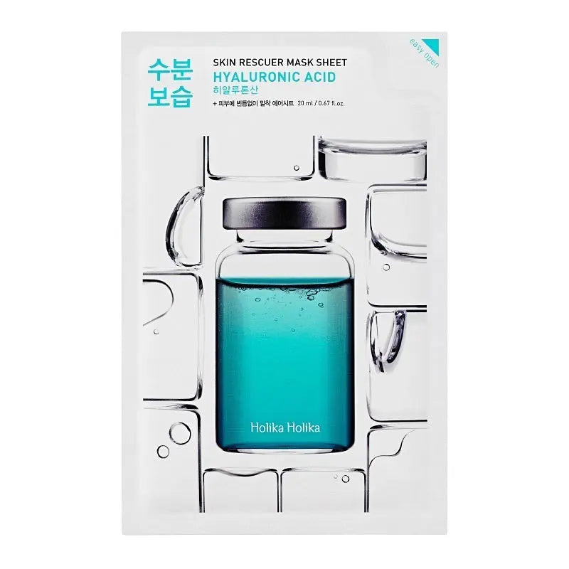 Holika Holika Skin Rescuer Mask Sheet Hyaluronic Acid