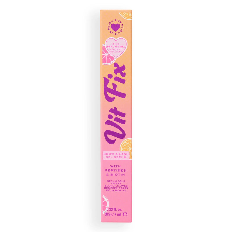 I Heart Revolution Grapefruit Vit Fix 2in1 Brow Serum And Gel