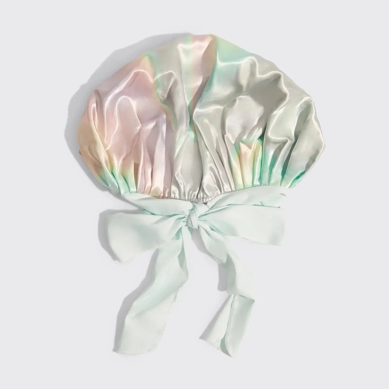 Kitsch Adjustable Oversized Satin Bonnet Aura