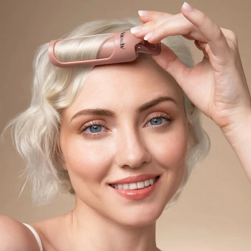 Kitsch Hair Volumizing Clip Set Terracotta