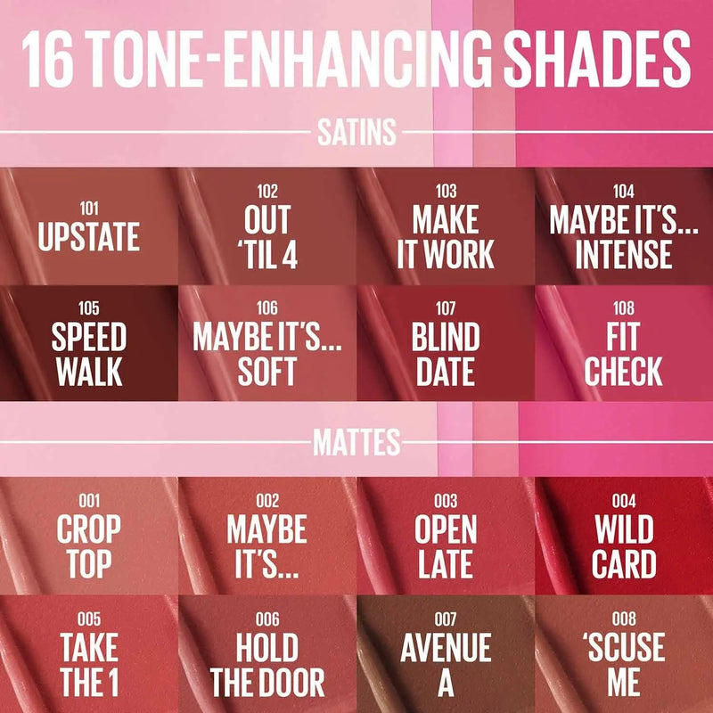 Maybelline Maybe It's Serum Lipstick 002 Maybe It's