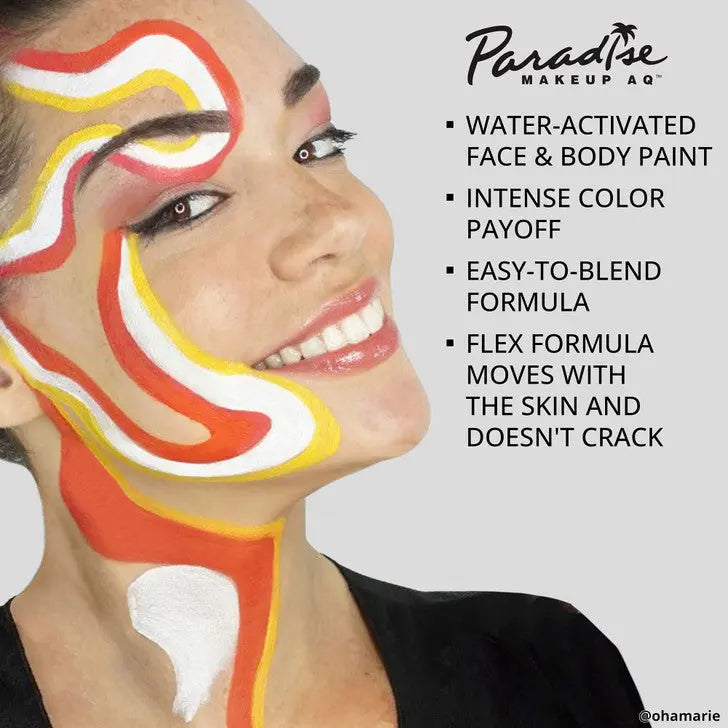 Mehron Makeup Paradise Makeup AQ White