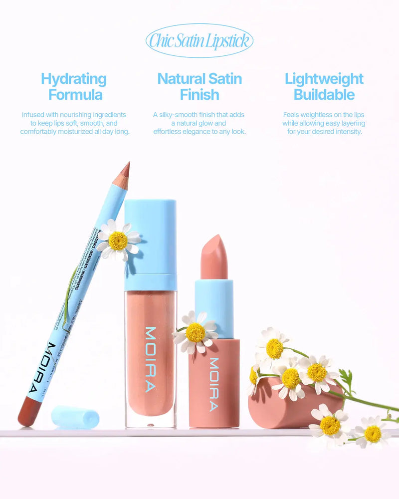Moira Chic Satin Lipstick 003 Rewind