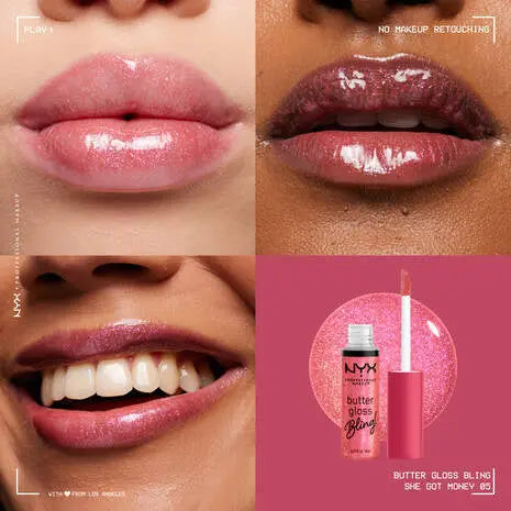 NYX Professional Makeup Butter Gloss Bling She Got Money