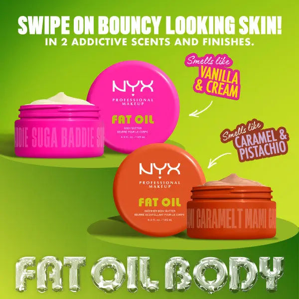 NYX Professional Makeup Fat Oil Caramelt Mami Body Butter