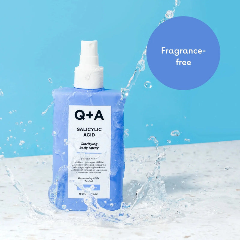 Q+A Salicylic Acid Body Spray