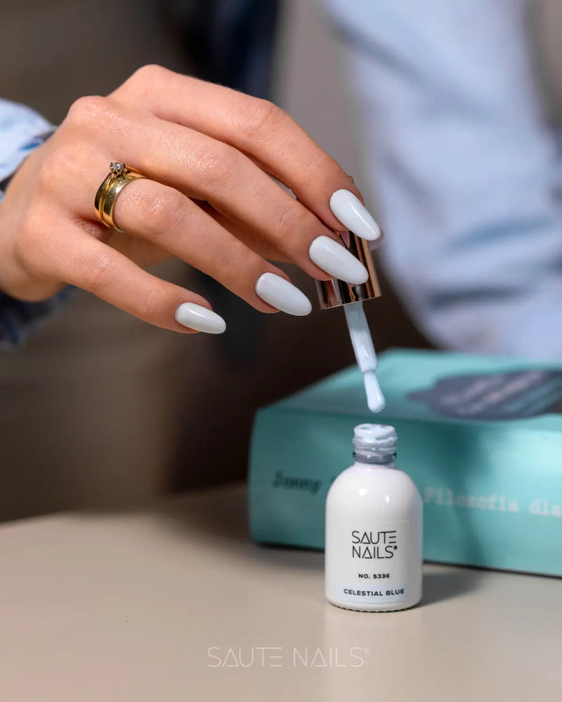 Saute Nails UV Gel Polish S336 Celestial Blue