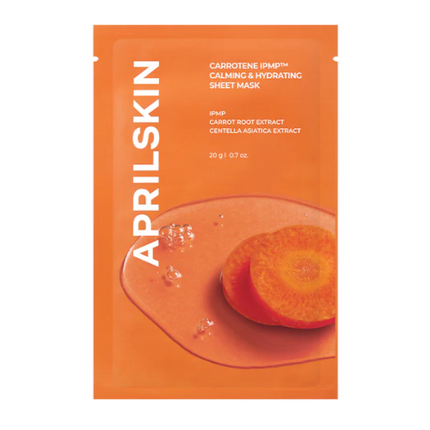 APRILSKIN Carrotene IPMP Calming & Hydrating Sheet Mask