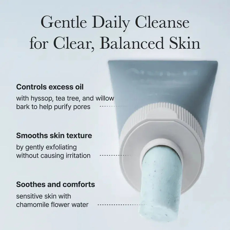 Arencia Hyssop Sebum Control Rice Cake Cleanser