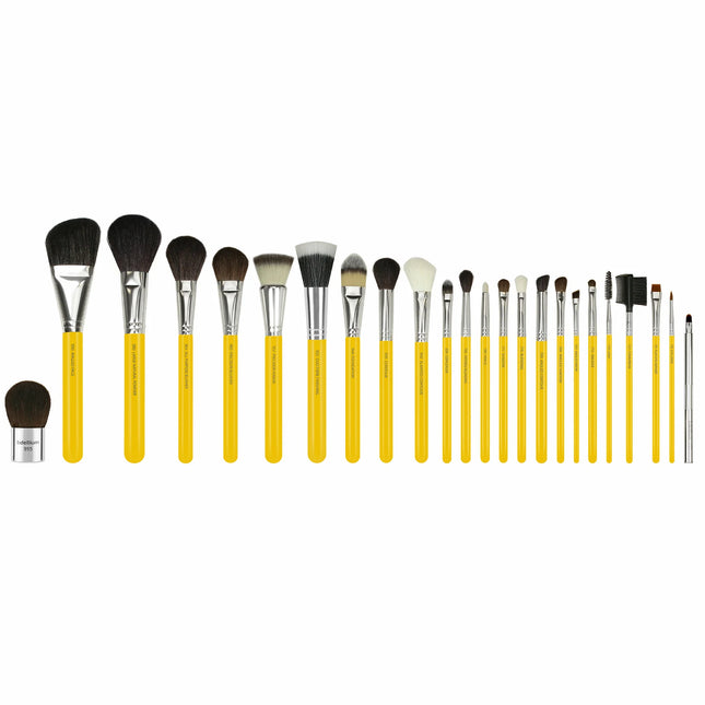 Bdellium Tools Studio Luxury 24pc. Brush Set With Roll-Up Pouch