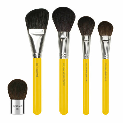 Bdellium Tools Studio Luxury 24pc. Brush Set With Roll-Up Pouch