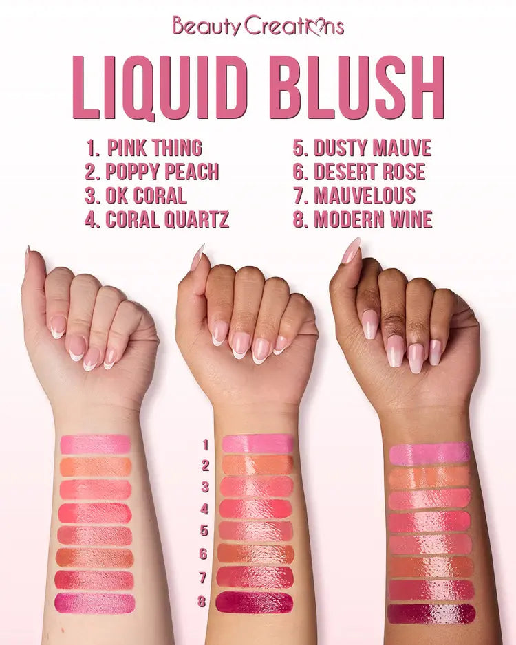Beauty Creations Liquid Blush Modern Wine