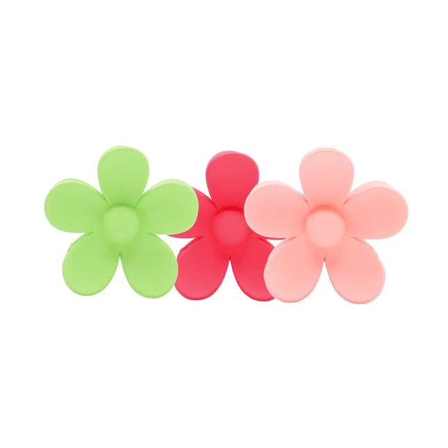 Boozyshop Multi Color Flower Hair Clip Set