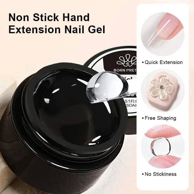 Born Pretty Pure Color & Glitter Non Stick Hand Extension Gel NEG27