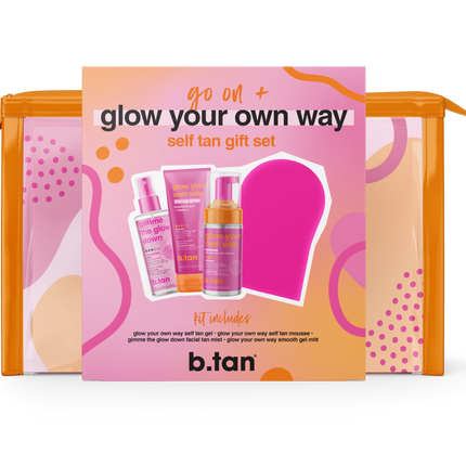 B.tan Glow Your Own Way Gift Set