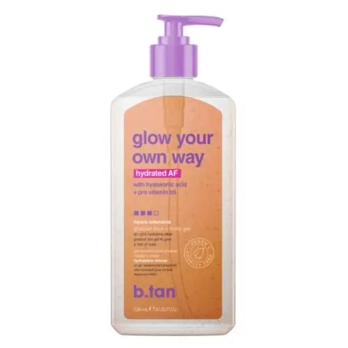 B.tan Glow Your Own Way Hydrated AF Self Tan Gel