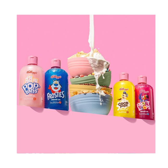 Bubble T Cosmetics x Kellogg's Bath & Shower Gel In Pop Tarts