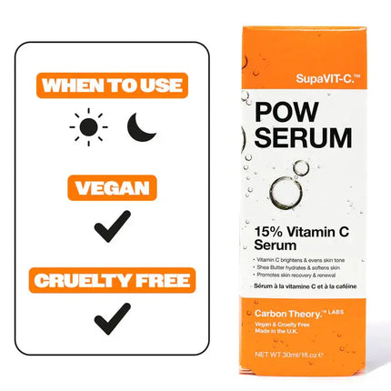 Carbon Theory Pow Serum 15% Vitamin C Serum