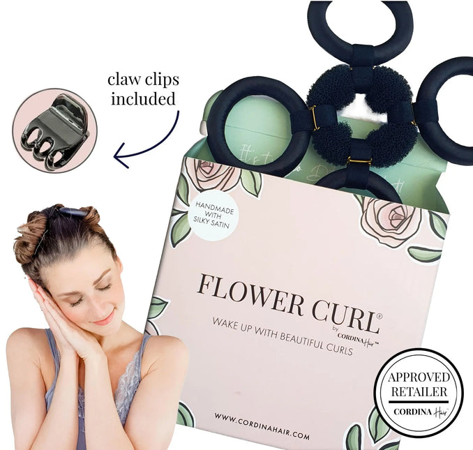 Cordina Hair Flower Curl 4 Ring