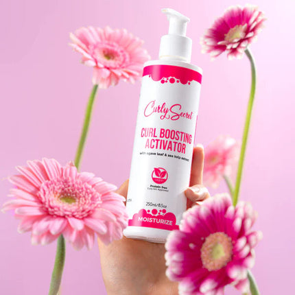 Curly Secret Curl Boosting Activator & Scrunching Oil