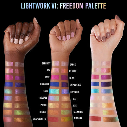 Danessa Myricks Beauty Lightwork VI The Freedom Palette