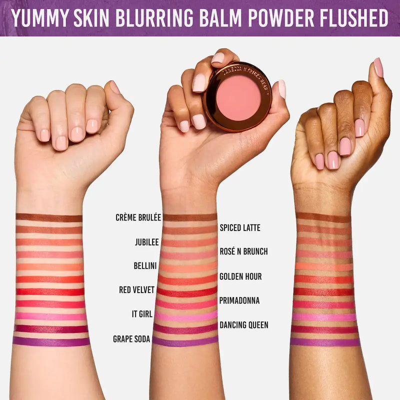 Danessa Myricks Beauty Yummy Skin Blurring Balm Powder Flushed Spiced Latte