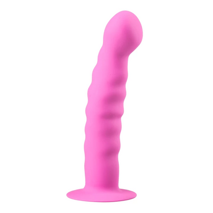 EasyToys Siliconen Dildo met Zuignap Roze