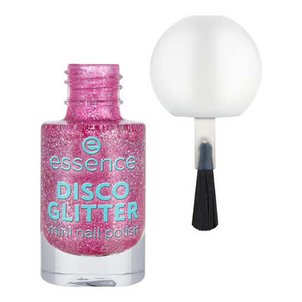 Essence Disco Glitter Mini Nail Polish 08 Pink