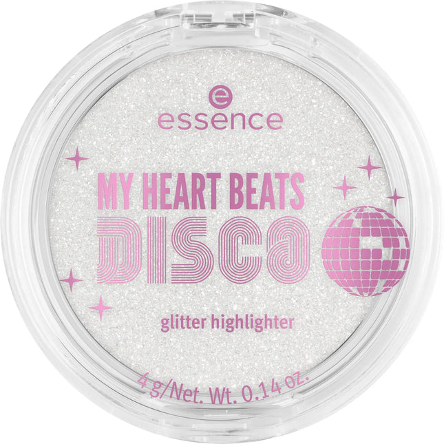 Essence My Heart Beats Disco Glitter Highlighter 01 It's Dis'Glow Time!