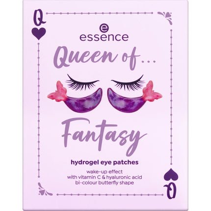 Essence Queen Of... Fantasy Hydrogel Eye Patches 01 Shuffle The Deck & Fly High, Butterfly!