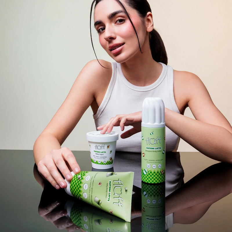 Fluff Whipped Body Lotion Matcha Latte