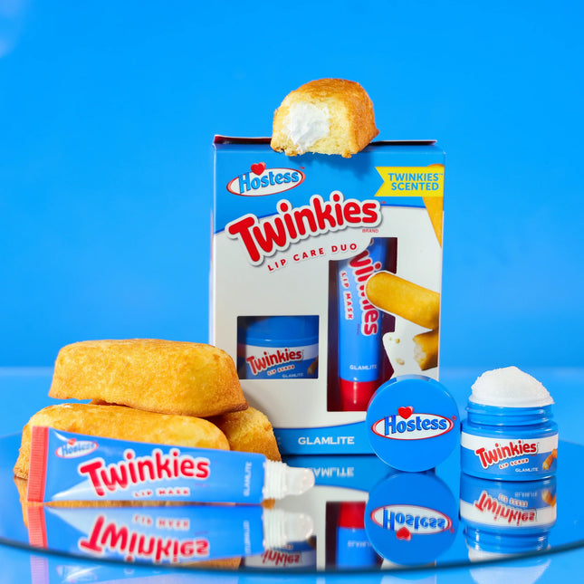 Glamlite x Hostess Twinkies Lip Care Duo