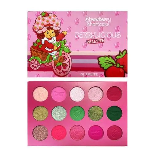 Glamlite x Strawberry Shortcake Eyeshadow Palette Berrylicious