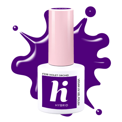 Hi Hybrid 338 Violet Orchid UV Gel Polish