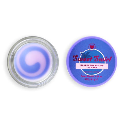 I Heart Revolution Sweet Swirl Lip Balm Blueberry Muffin