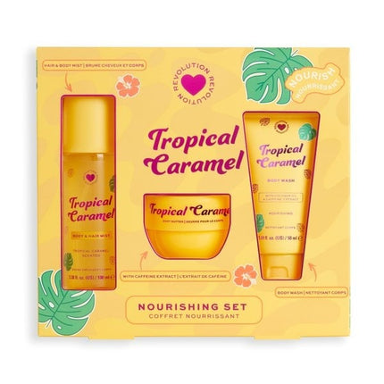 I Heart Revolution Tropical Caramel Bath & Body Gift Set