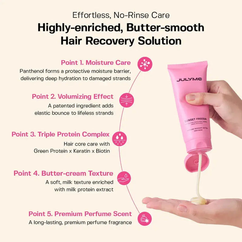 JULYME Perfume Recovery Butter Hair Mask Full Bloom
