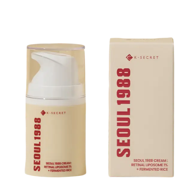 K-Secret Seoul 1988 Cream: Retinal Liposome 1% + Fermented Rice