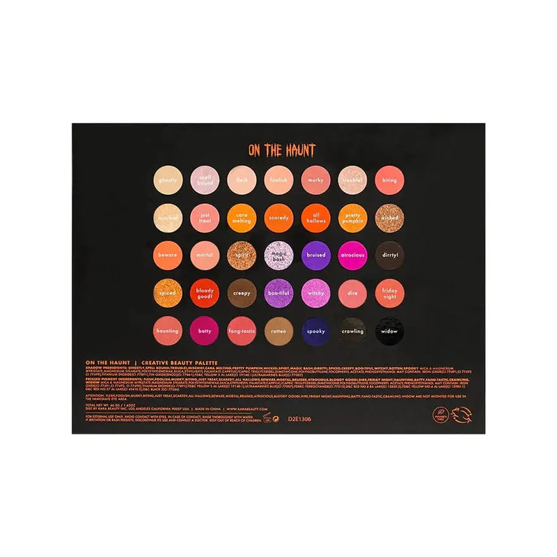 Kara Beauty On the Haunt 35 Shades Palette
