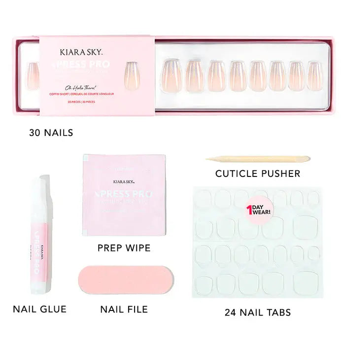 Kiara Sky xPress Pro Press-on Nails Oh Holo There