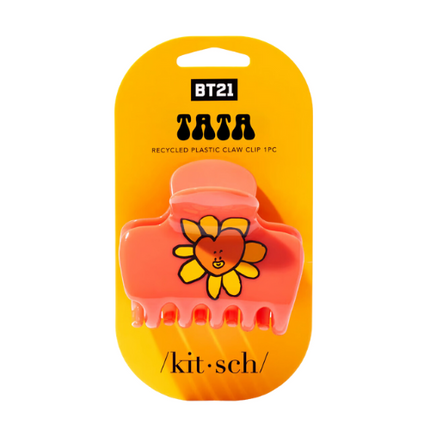 Kitsch x BT21 Recycled Plastic Puffy Claw Clip Tata