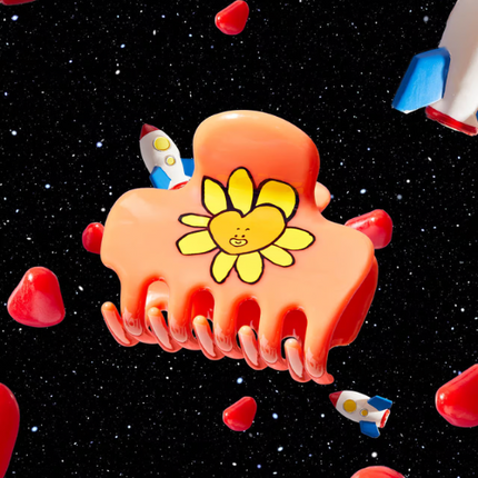 Kitsch x BT21 Recycled Plastic Puffy Claw Clip Tata